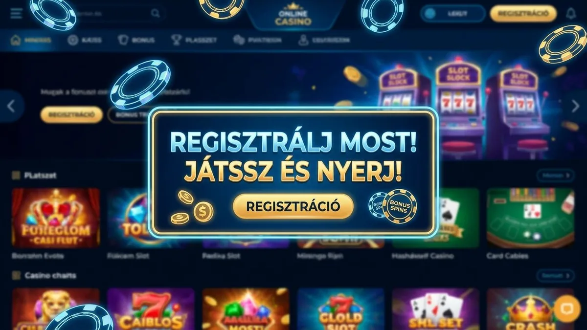 Regisztráció bónusszal